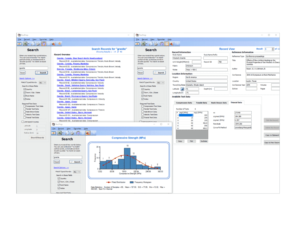 RSData：RocProp 岩石物性资料检索